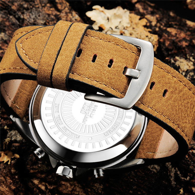 Luminous quartz watch