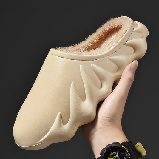 Couple Style Graffiti Indoor Cotton Shoes