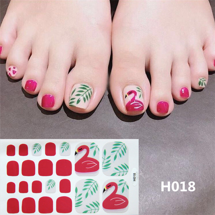 Toenail Sticker Mask Craft Summer