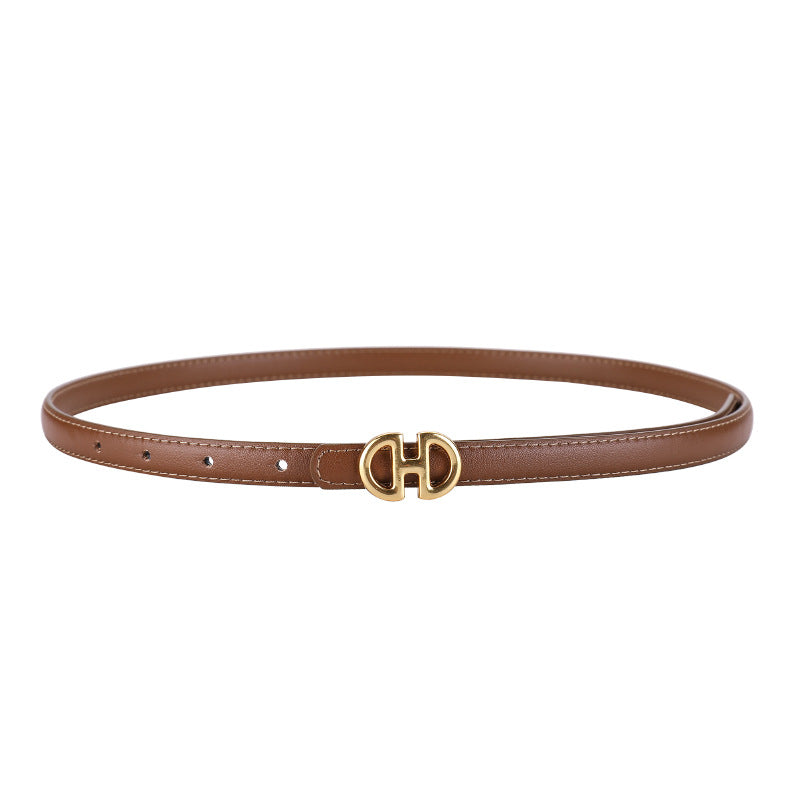 Women's Fashion Simple Decorative Casual Belt