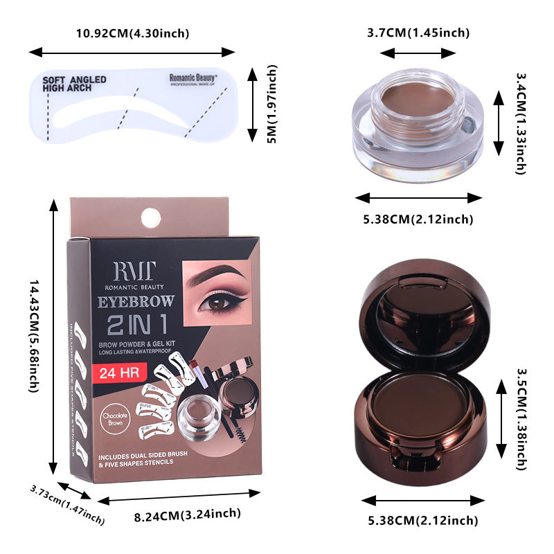 Smudge-proof Eyebrow Pencil Cosmetic Tinting Cream
