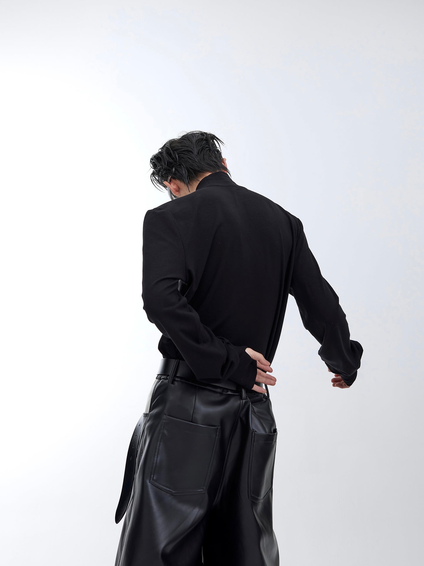 Solid Color Slim Fit Long Sleeved Inner Layer