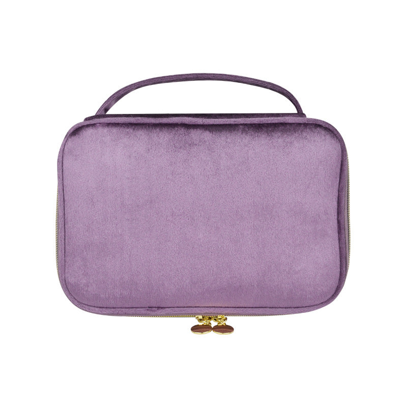 Multi-functional Portable Fashion Velvet Cosmetic Bag Advanced