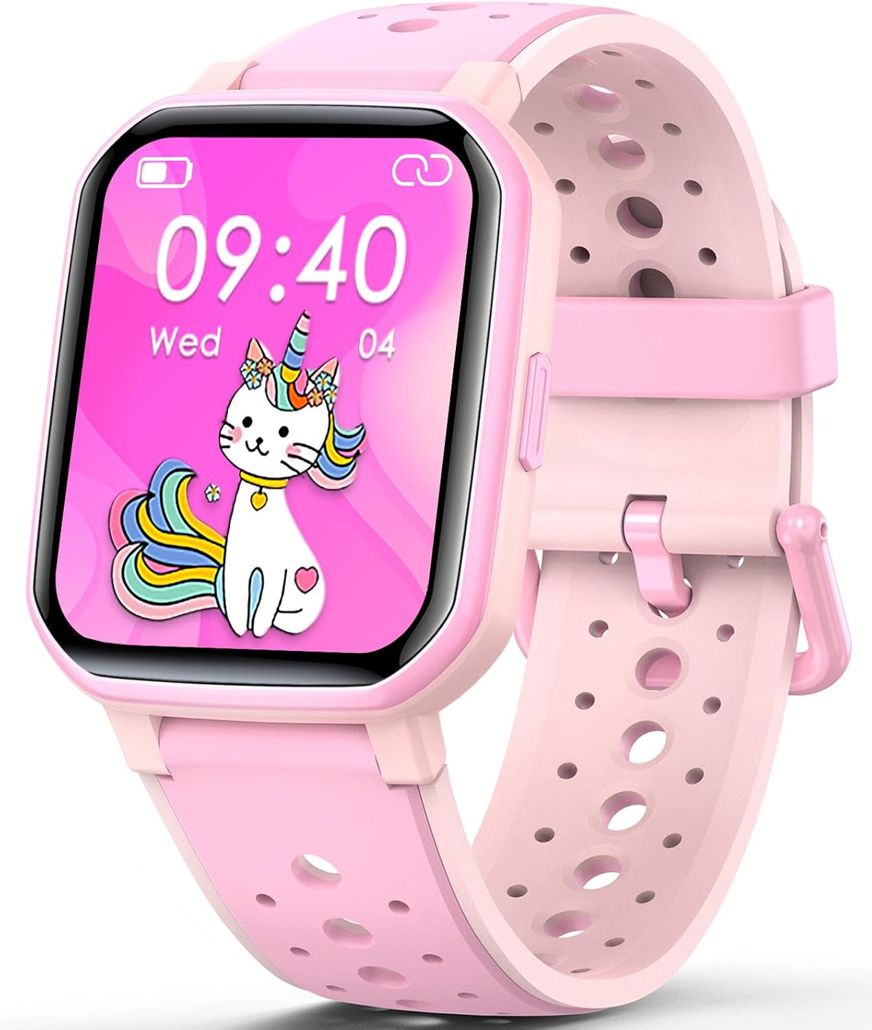 Smart Watch for Kids Teens, Fitness Tracker Boy Girls Watch with 19 Sport Modes, Pedometer, Sleep Monitor, Kids Watch Birthday Gifts Toy Gift for Girls Boys 6-16 (Purple)