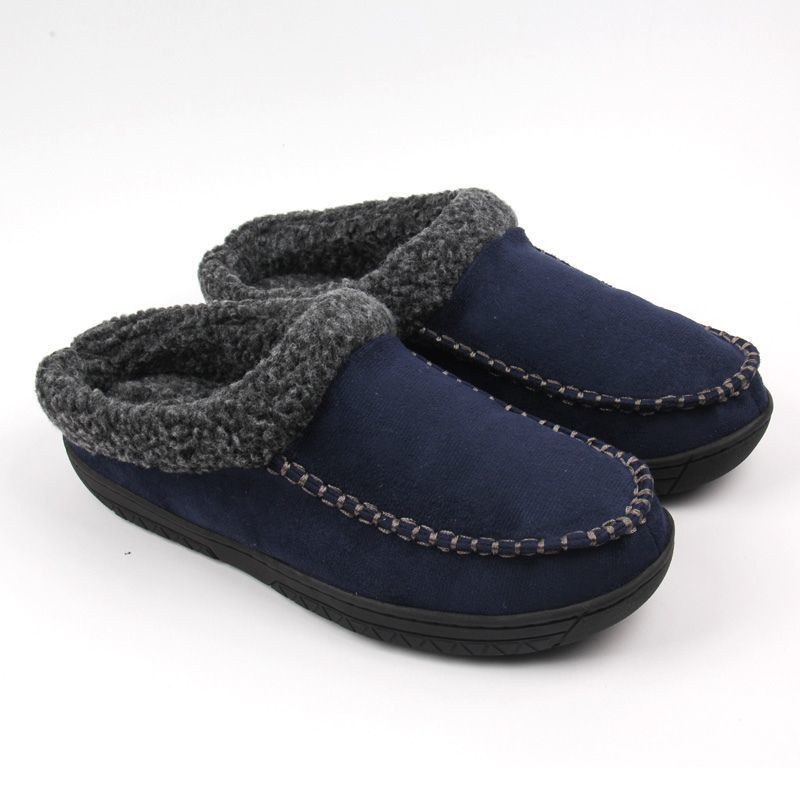 Mens Cotton Slippers For Outdoor Use Winter Home Wear