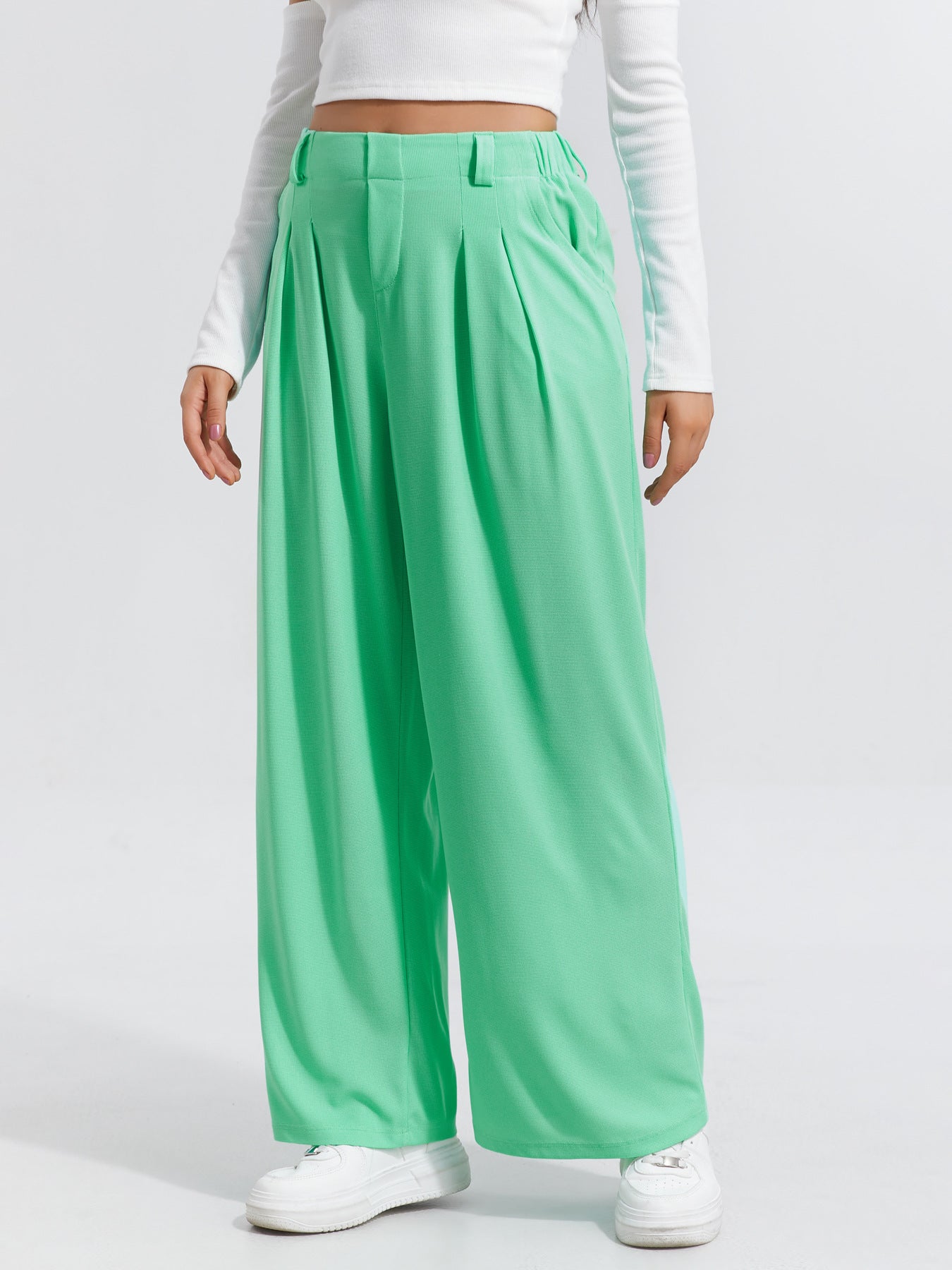 Women's Casual Loose And Elegant Wide-leg Pants