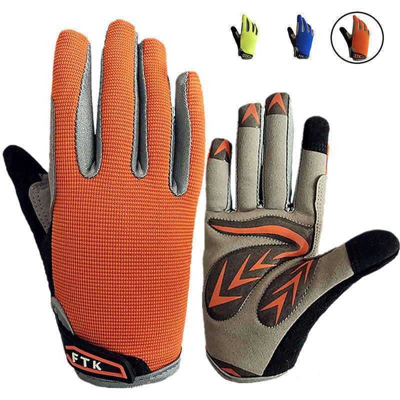 Children's Riding Gloves Long Finger Non-slip