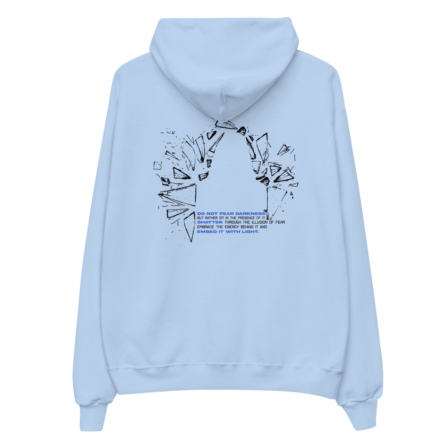 New Polyester Hoodie Loose Solid Color Sweatshirt
