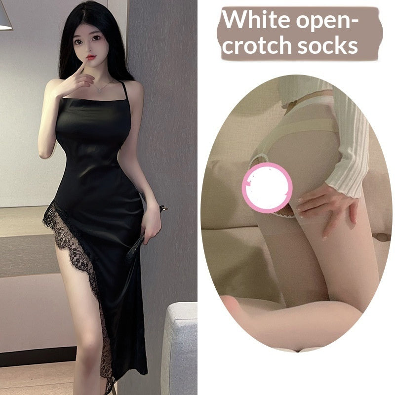 Airu Ru Factory-direct Sexy Mature Lady-style Womens Sensual Lingerie Dress