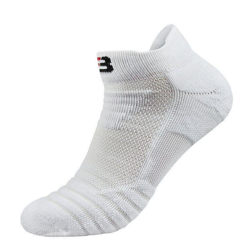 Elite Basketball Socks Men's Short Thick Towel Bottom