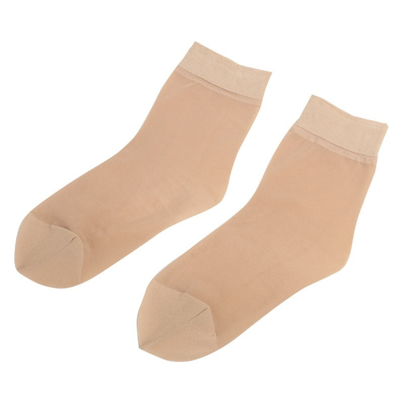 Wear-resistant Snag-proof Velvet Toe-reinforced Non-slip Seamless Short Tights