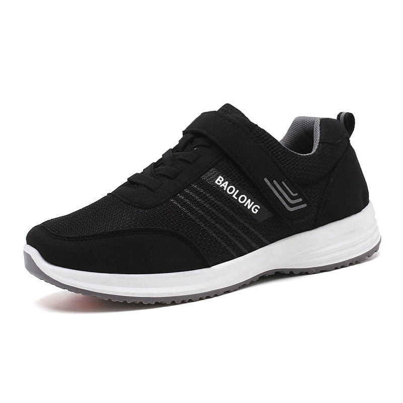 Middle-aged And Elderly Non-slip Soft Bottom Casual Mesh Breathable Shoes For The Old