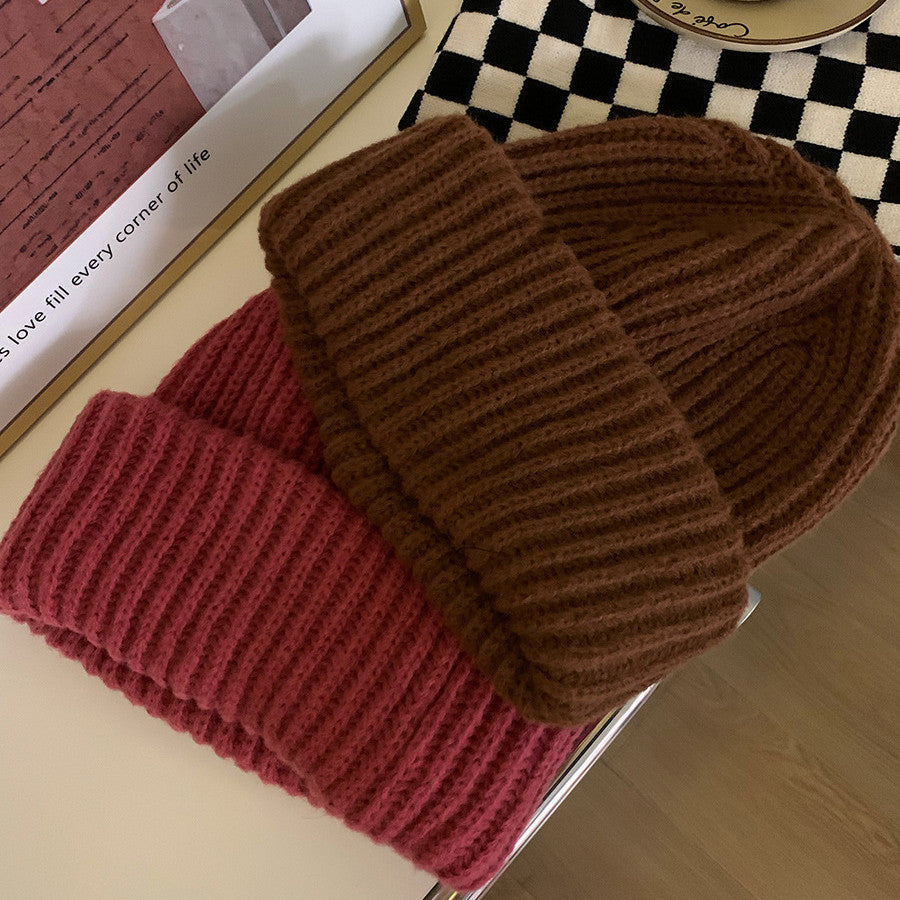 Women's Fashionable And Versatile Casual Woolen Hat
