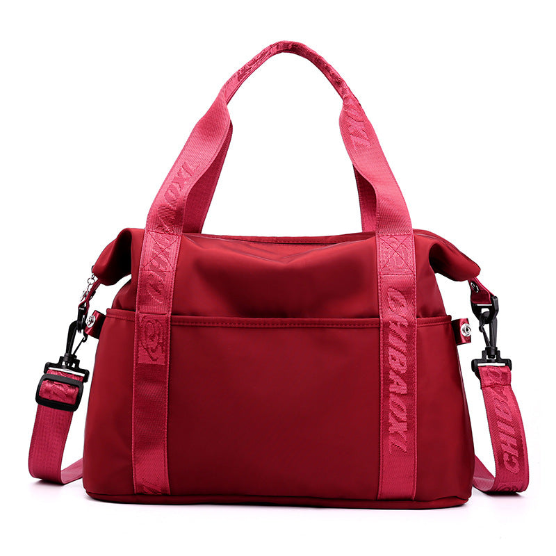 Women's Casual Large Capacity Nylon Oxford Cloth Travel Shoulder Handbag