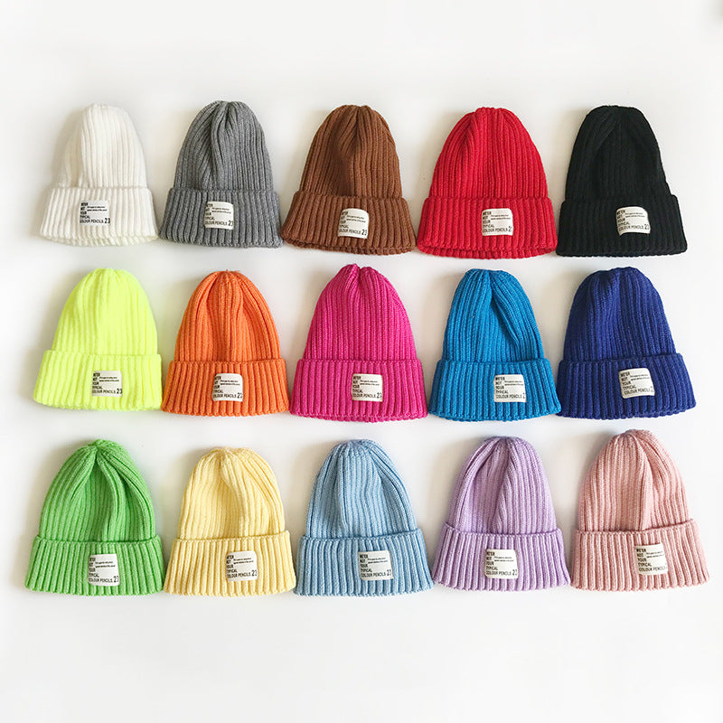 Men And Women Personalized Fashion Cloth Label Woolen Hat