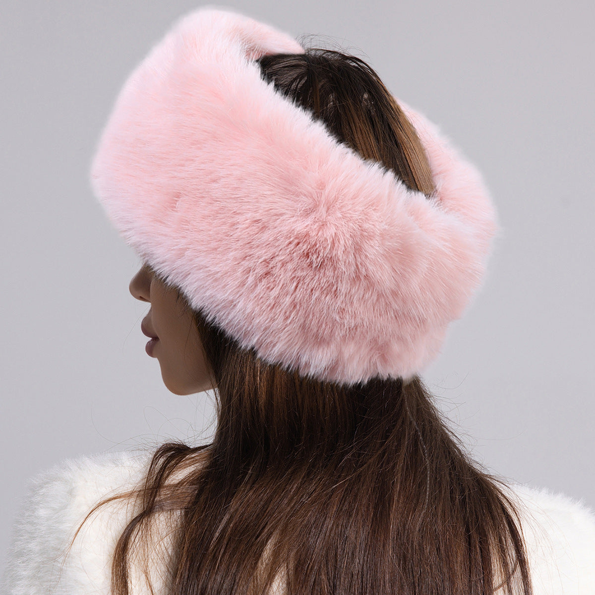 Fur Ball Woolen Cap Autumn And Winter Imitation Fur Thickened Hat