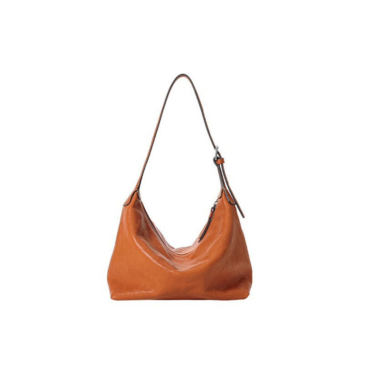 Leisure One-shoulder Slung Commuter Zipper