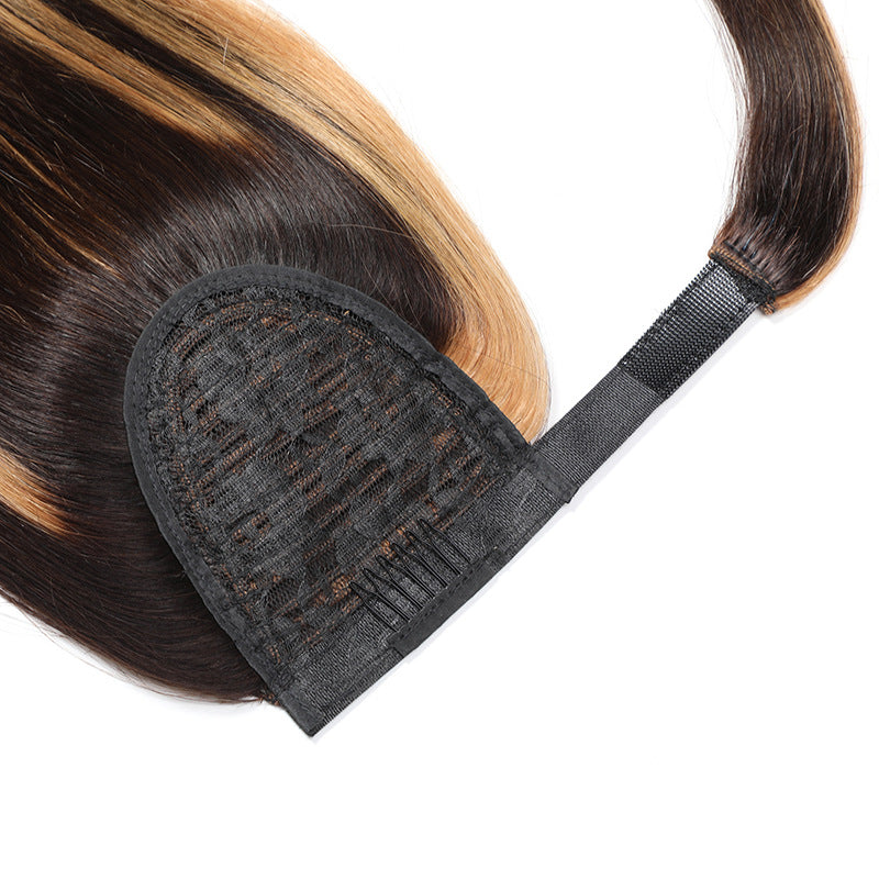 Simple And Creative Velcro Ponytail Wig