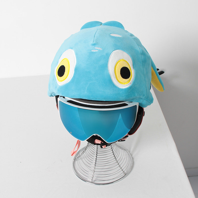 Ski Helmet Cover Plush Personality Cute Warmth