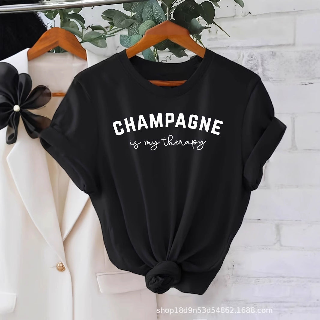 Casual Home Round Neck Short Sleeve