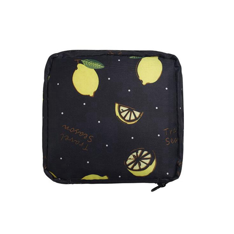 Sanitary napkin aunt towel storage bag girl heart portable