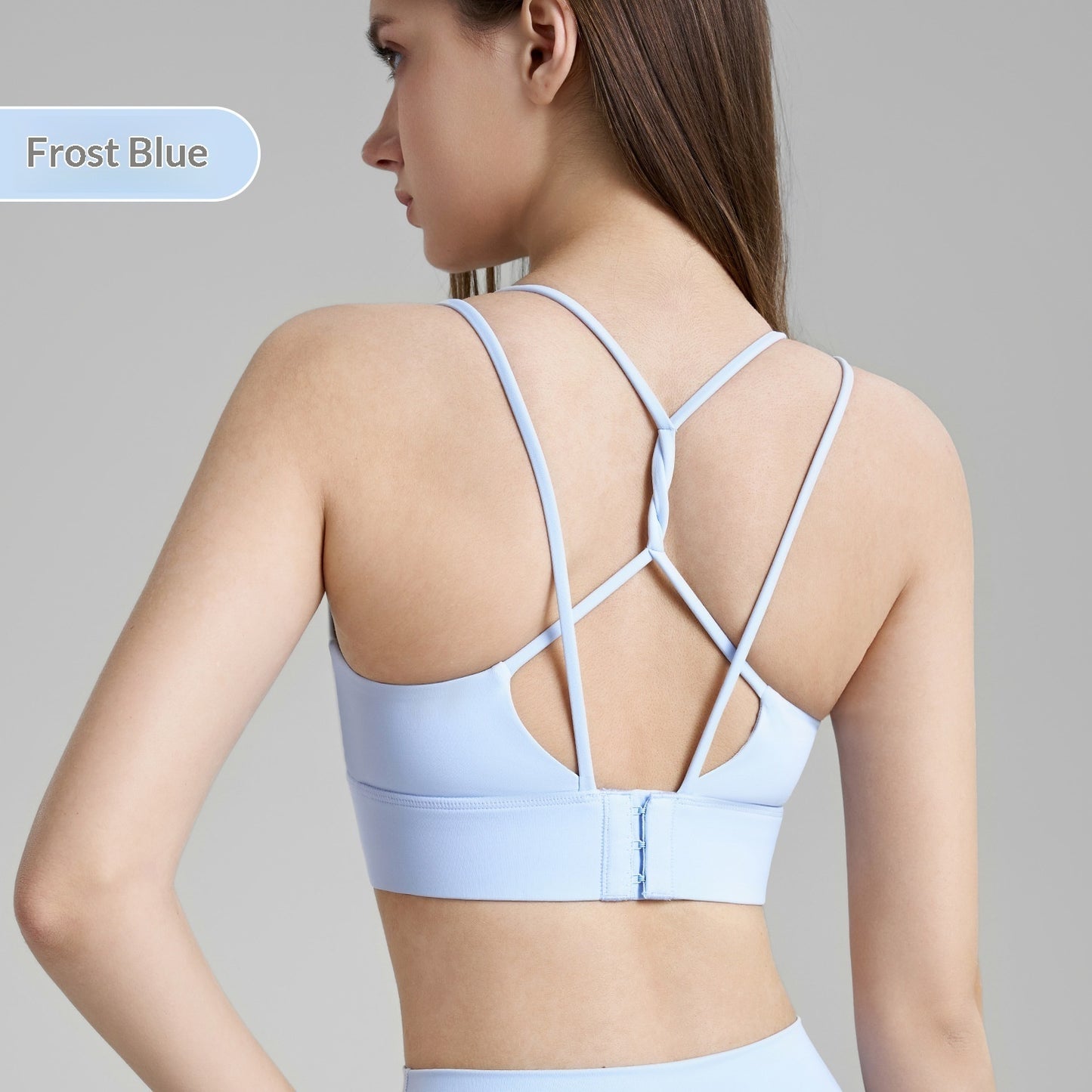 Medium-intensity Exercise Women's U-neck Double-strap Yoga Vest