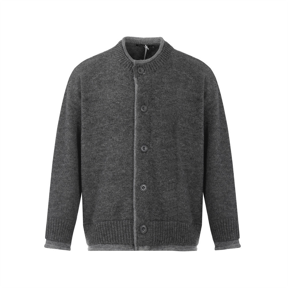 American Street Versatile Contrast Color Coat Top