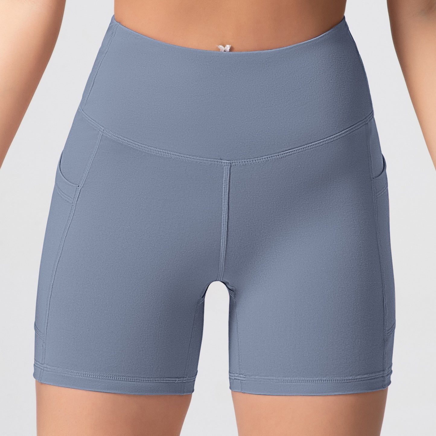 Womens Stylish Sexy High-waisted Cropped Pants That Create A Slimming Look