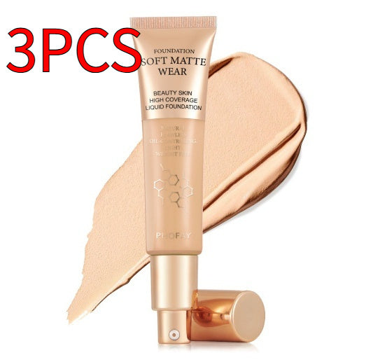 Long-lasting Concealer Foundation For Oily Skin That Doesn't Cake