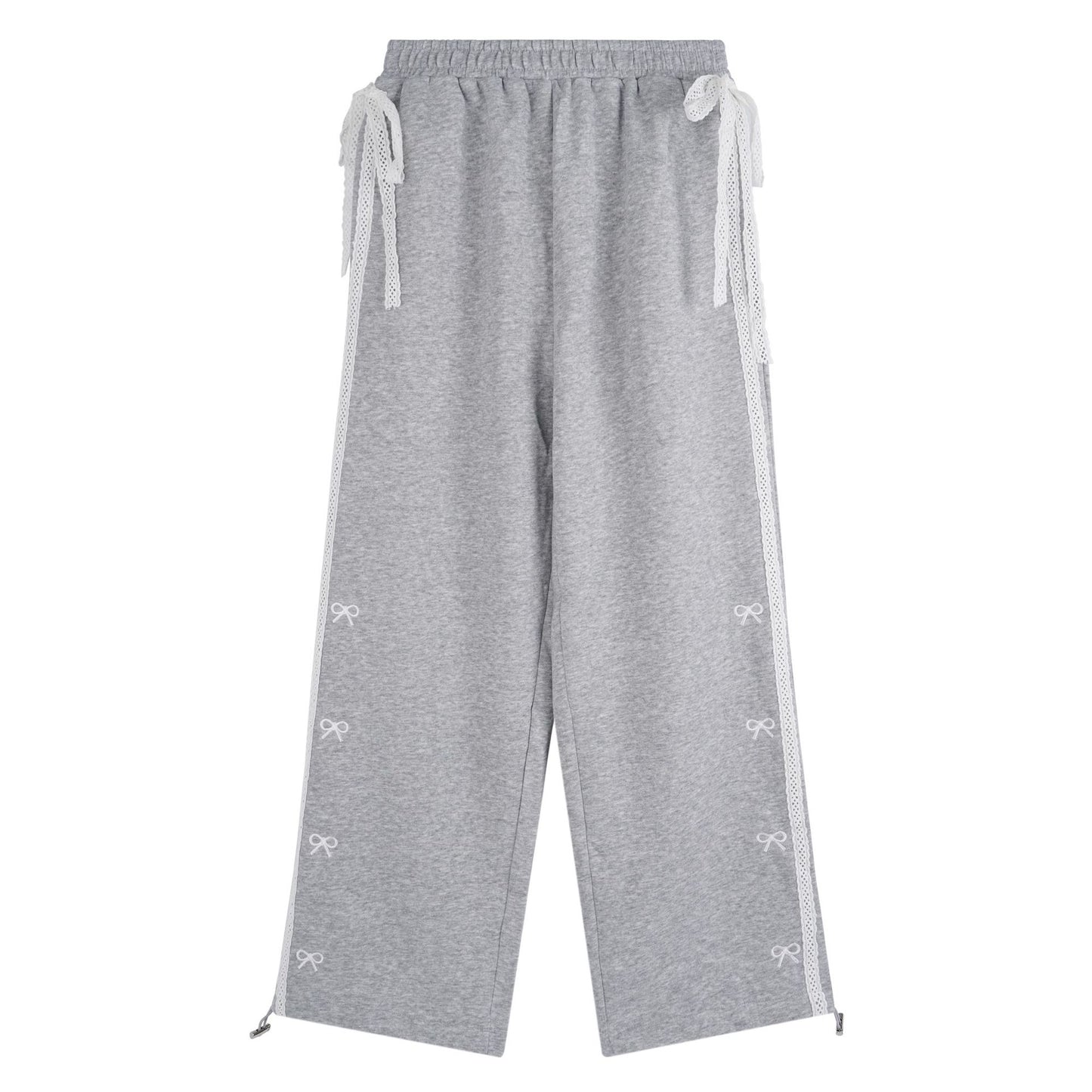 Women's New Real Shot American Vintage Floral Bootcut Casual Trousers