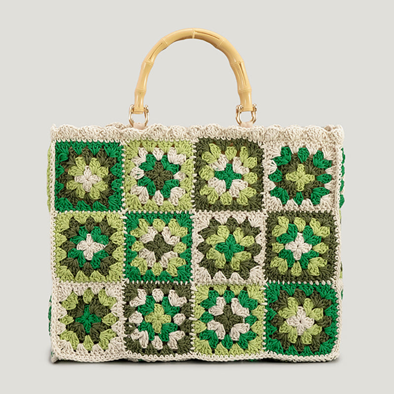 Women's European And American Popular Bamboo Handbag