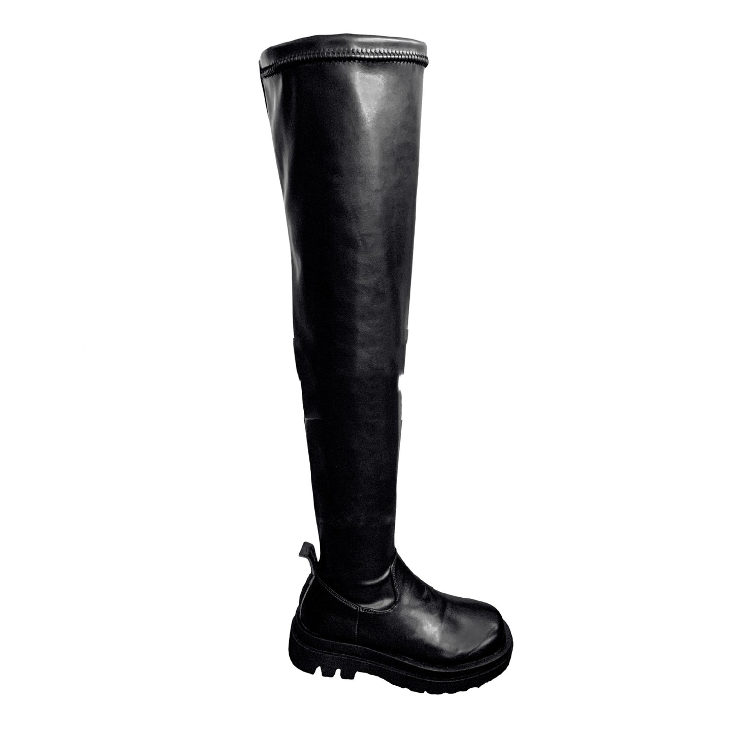 Women's Thin Thick-soled Waterproof Side Zipper Boots