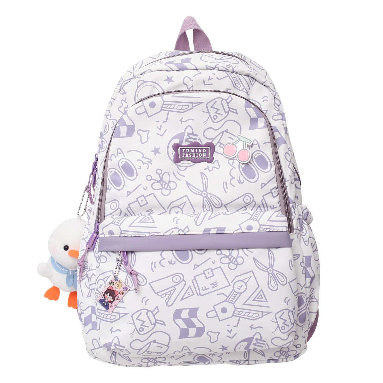 Women's Ins Cute Large Capacity Backpack