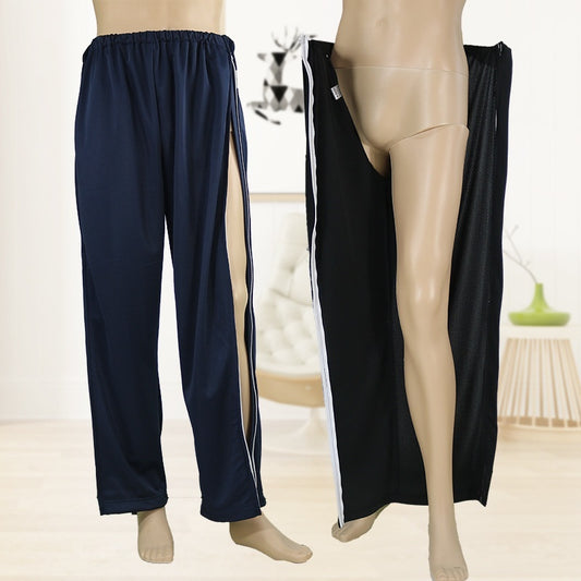 Two-side Zipper For The Elderly Spring And Summer Thin Nursing Pants