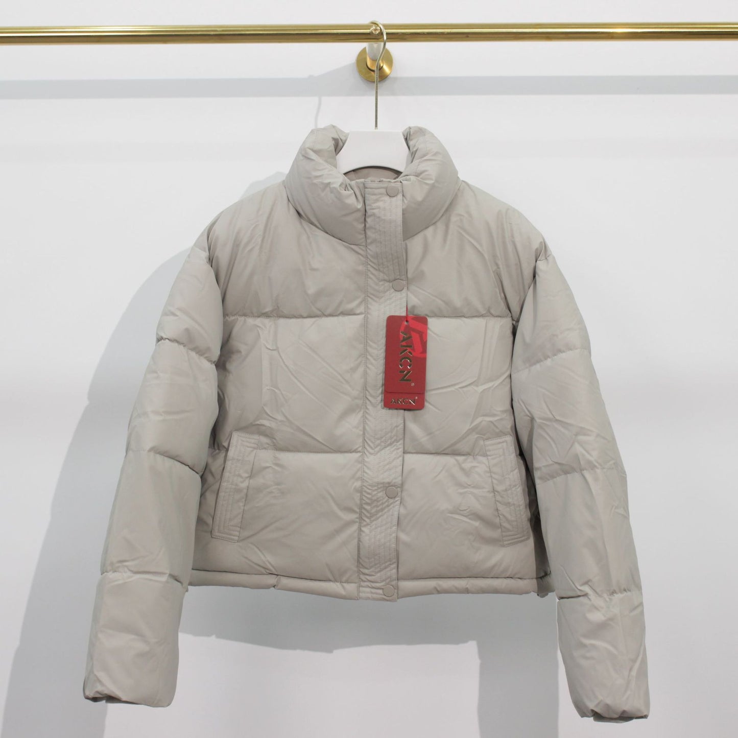 Loose Thick Windproof Stand Collar Coat