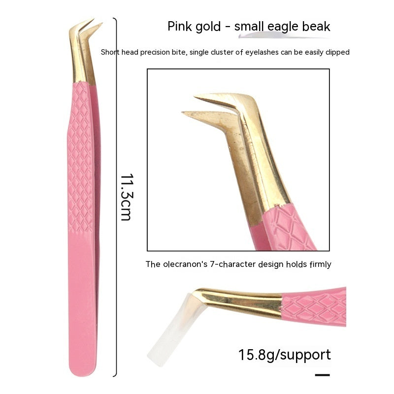 Grafting False Eyelashes Tool Fish Pattern Tweezers
