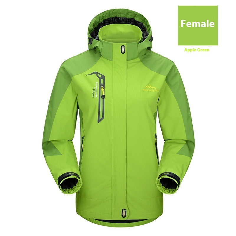 Spring And Autumn Thin With Shell Coat Outdoor Sports Workwear Coat Printing