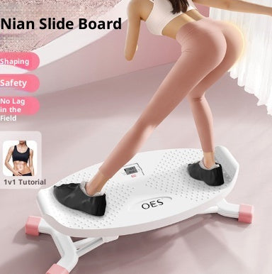 Mini Skateboard Leg Pelvic Floor Muscle Trainer Skiing Aerobic Rocking Exercise