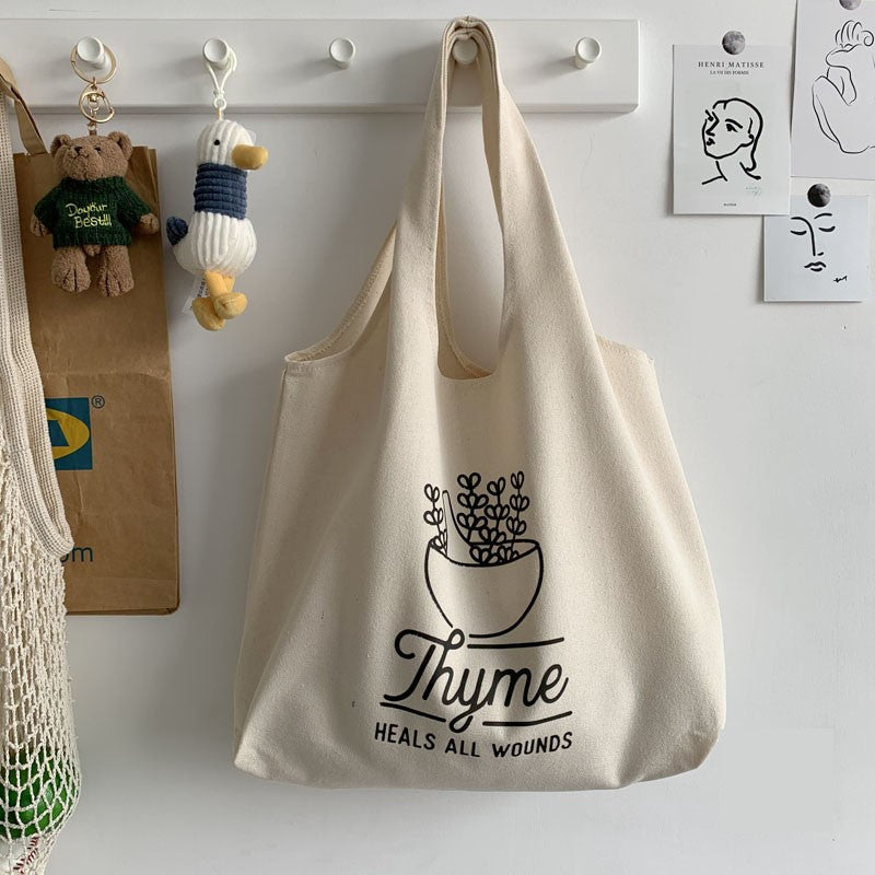 Japanese Simple And Versatile Literary Large Capacity Shoulder Bag