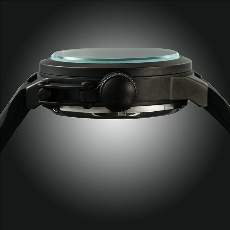 Men's mechanical watch automatic silicone strap fashion casual sports men's watch