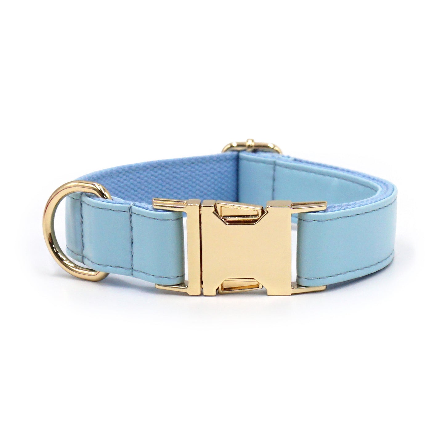 Simple Color Blocking Household Velvet Pet Collar
