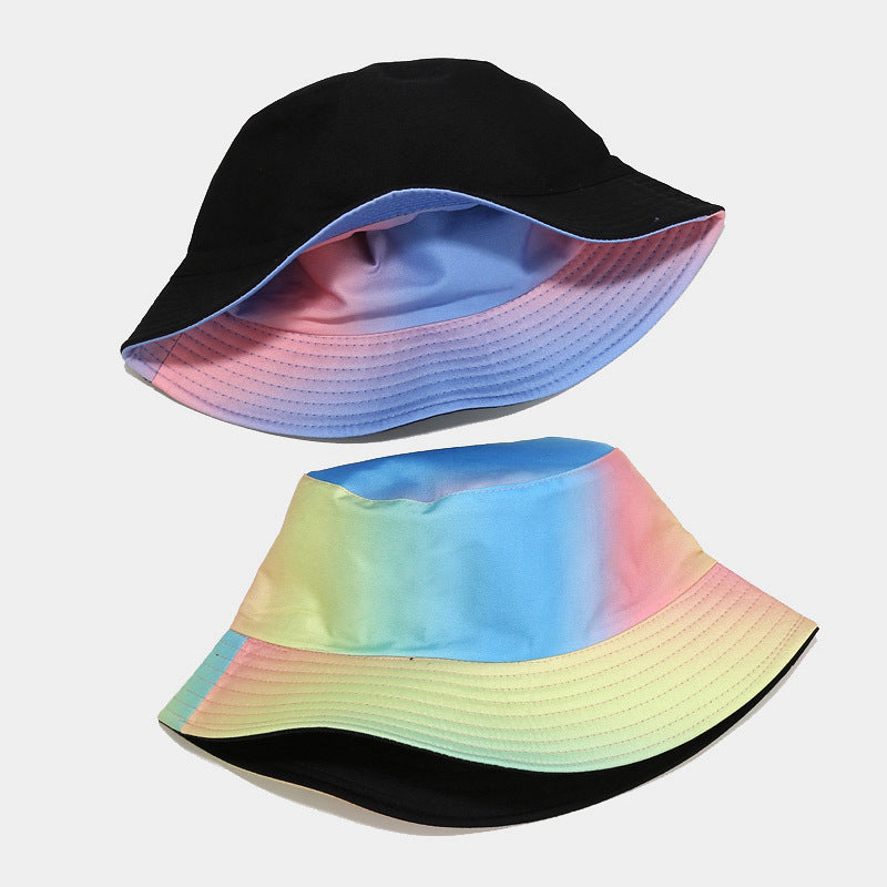 Women's Trend Of New Tie-dyed Contrast Shade Hat