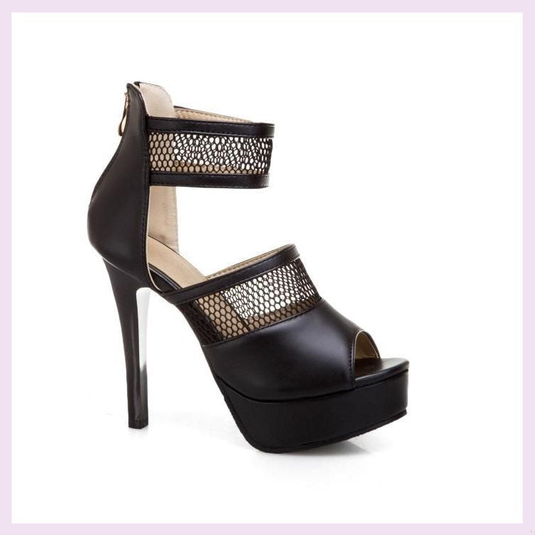 New Super Stiletto Fish Mouth Sandals Platform