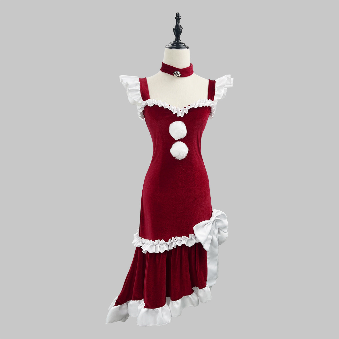 Original New Arrival Hip-Hugging Outfit French-Style Dress Christmas Performance Costume