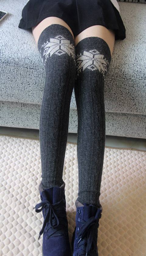 Autumn And Winter Warm Pile Foot Socks