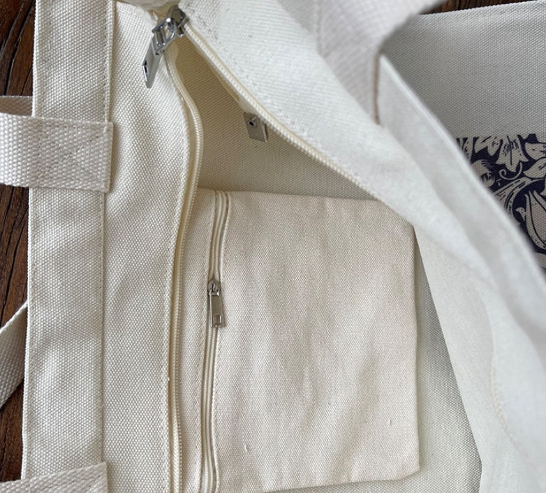 Autumn And Winter Retro Printed Shoulder Canvas Bag