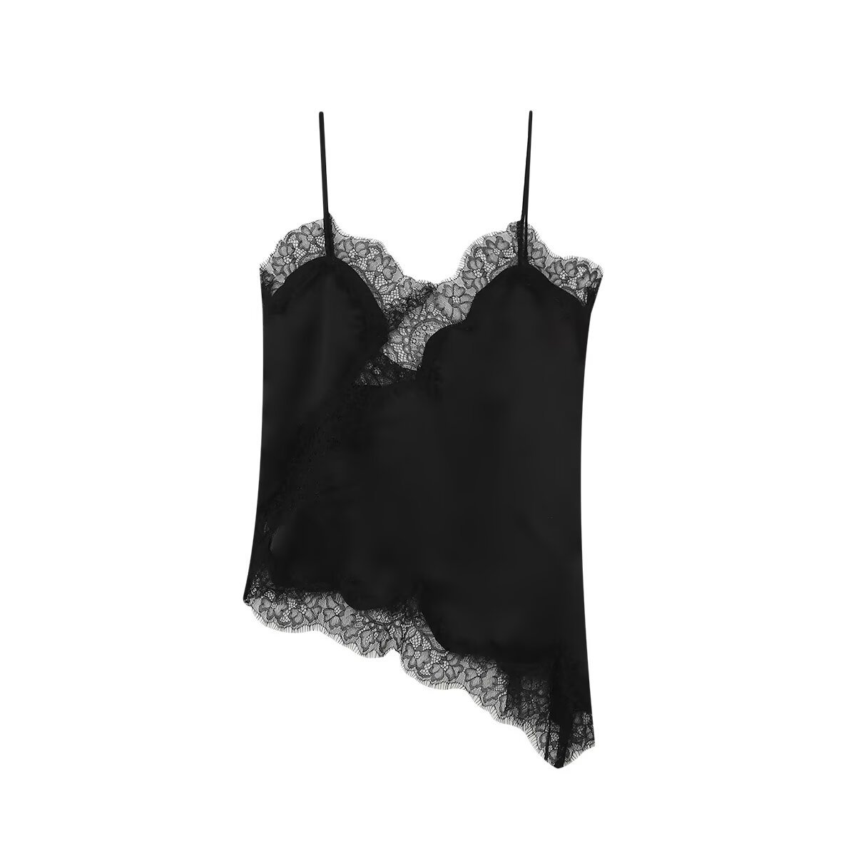 Summer Fashionable Elegant Lace Decorative Sling Top