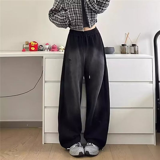 Women's Autumn And Winter American High Street Sports Pants
