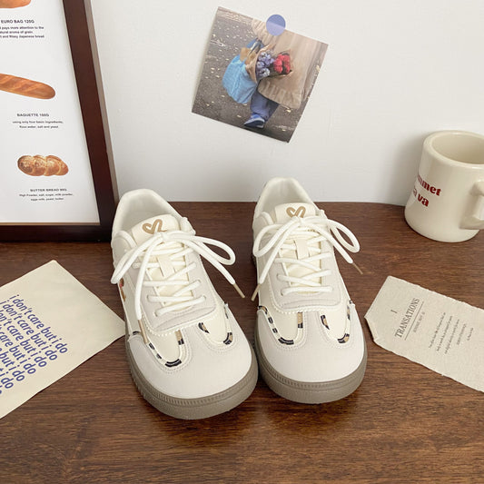 Women's Versatile Casual White Sneakers
