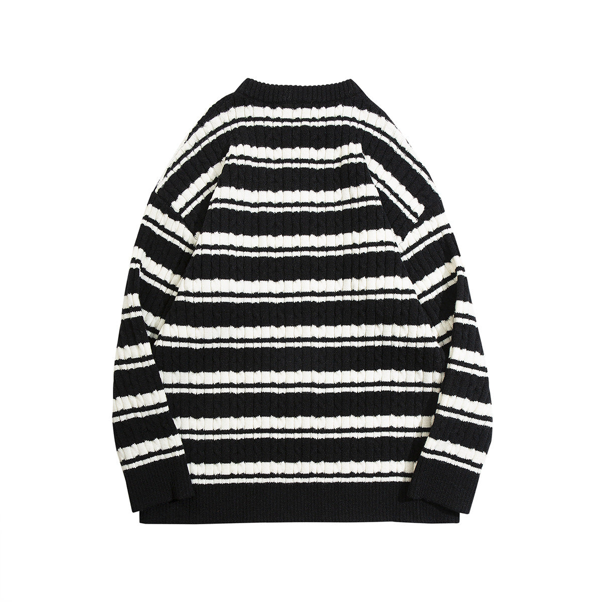 Winter Retro Couple Sweater Round Neck
